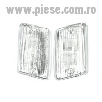 Set sticle semnalizare spate dreapta-stanga transparente Vespa PK 50 XL (85-90) - PK 50 XL Plurimatic - PK 50 XL2 Elestart - PK 125 FL